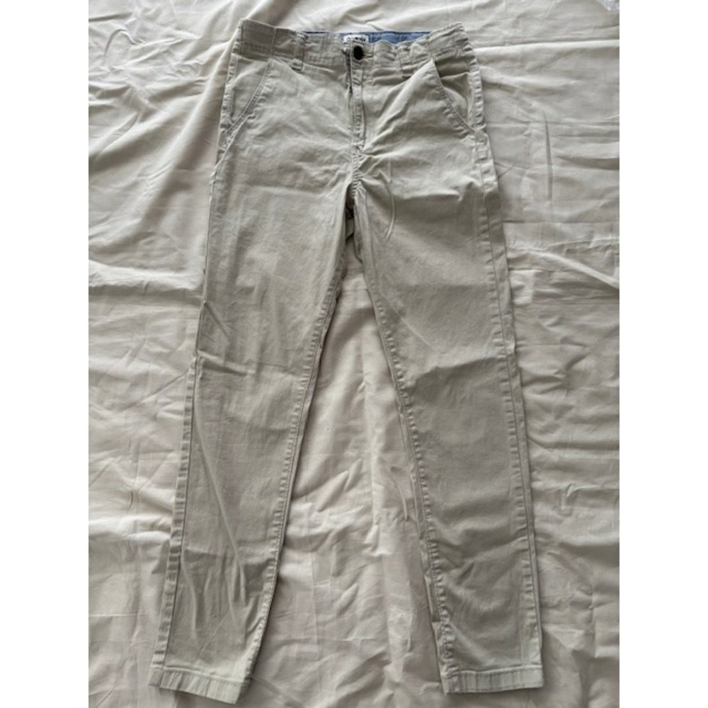 OshKosh B'Gosh Boys Size 12A Khaki School/Uniform Pants Adjustable Waist Chino